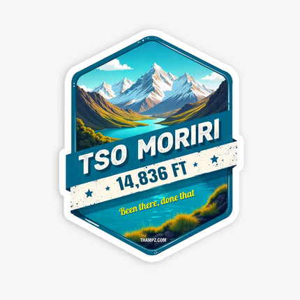 Tso Moriri Fridge Magnet Travel Souvenir