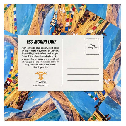 tso moriri lake travel postcard scenic photo postcard