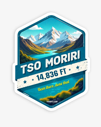 Tso Moriri Premium Vinyl Sticker