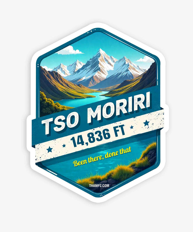 Tso Moriri Premium Vinyl Sticker