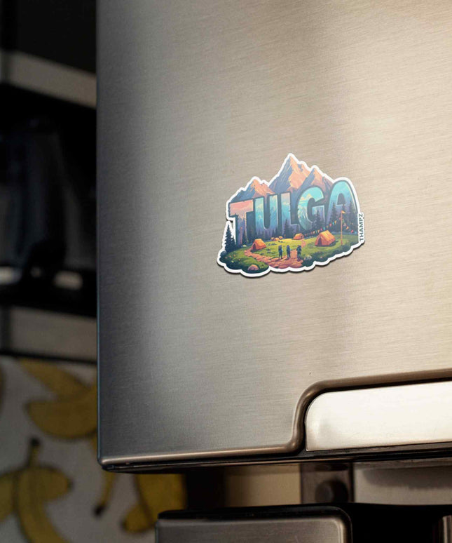 Tulga Parvati Valley Fridge Magnet
