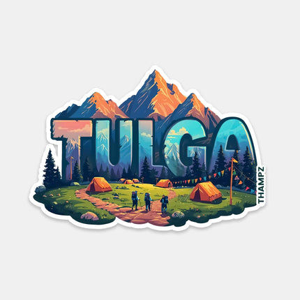 Tulga Parvati Valley Fridge Magnet