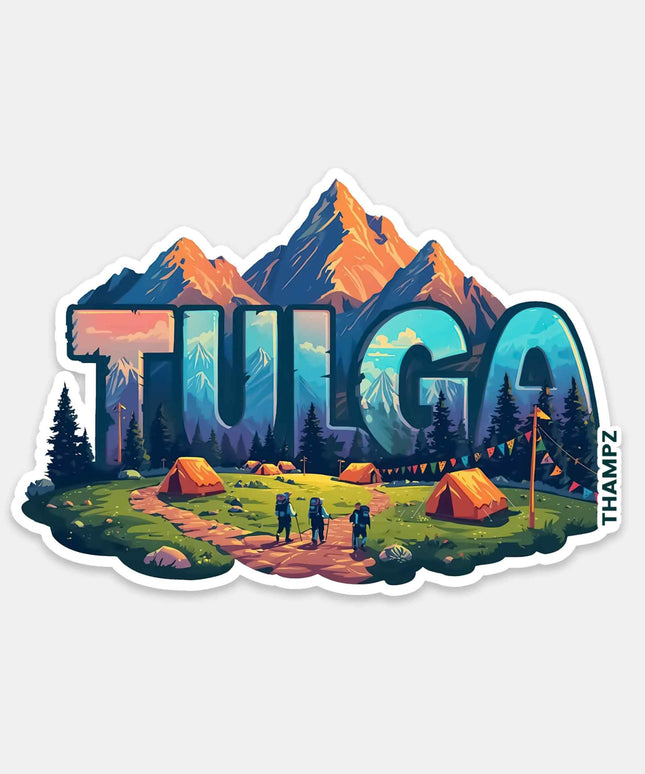 Tulga Trek Vinyl Sticker