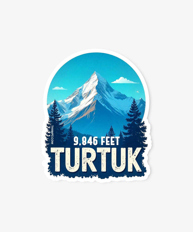 Turtuk Vinyl Sticker
