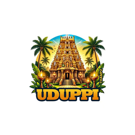 Uduppi Fridge Magnet