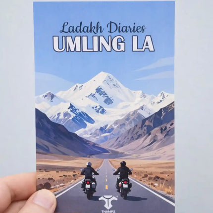 umling la travel postcard scenic photo postcard
