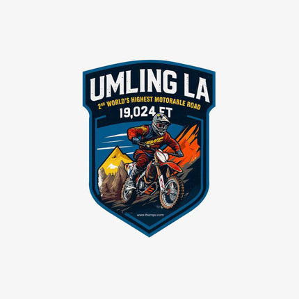 Umling La Fridge Magnet Worlds Second Highest Motorable Road Souvenir