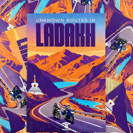 unknown routes in ladakh travel postcard scenic photo postcard