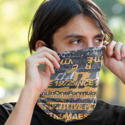 Urban Typography Seamless Unisex Bandana
