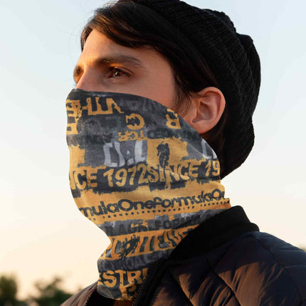 Urban Typography Seamless Unisex Bandana
