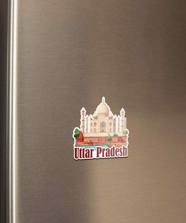 Uttar Pradesh Heritage Fridge Magnet