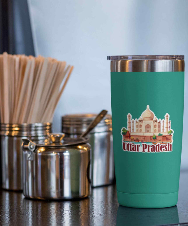 Uttar Pradesh Iconic Taj Mahal Vinyl Sticker