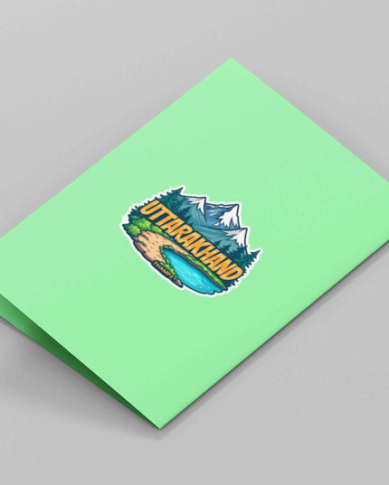 Uttarakhand Himalayan Vinyl Sticker