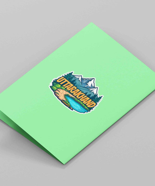 Uttarakhand Himalayan Vinyl Sticker