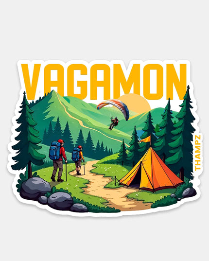 Vagamon Adventure Travel Sticker
