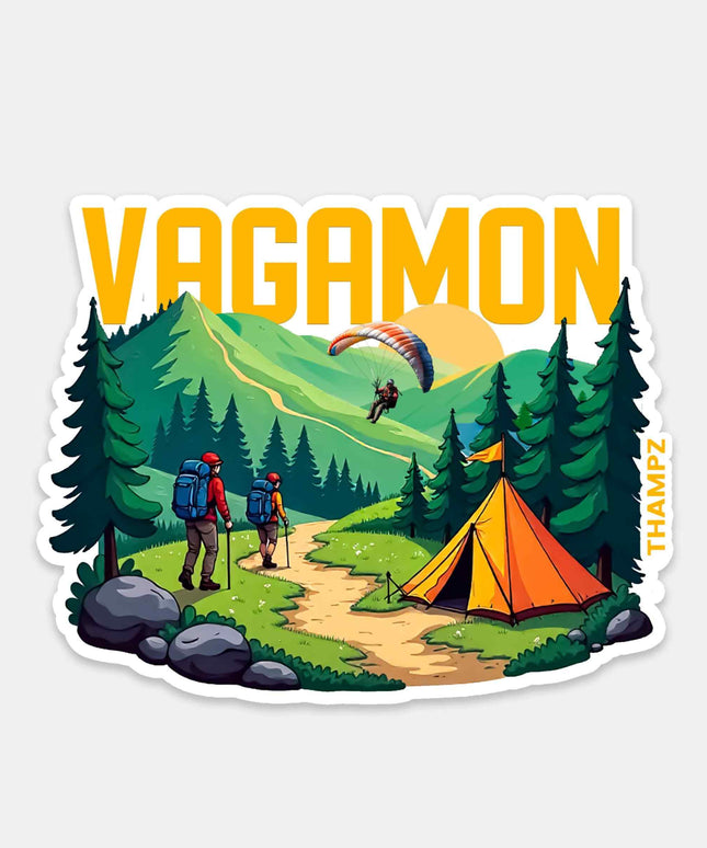 Vagamon Adventure Travel Sticker