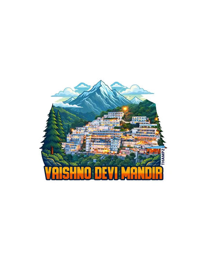 vaishno-devi-mandir-die-cut-sticker