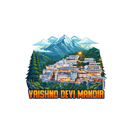 Vaishno Devi Mandir Fridge Magnet
