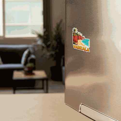 Varkala Fridge Magnet