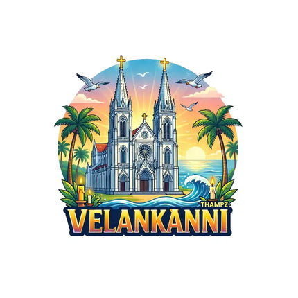 Velankanni Fridge Magnet