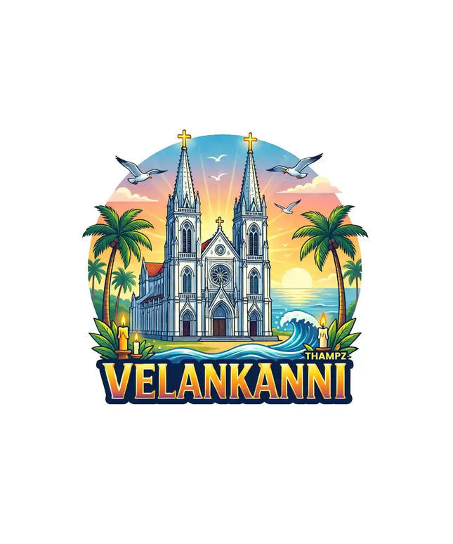 Velankanni Fridge Magnet