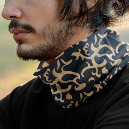Versatile Abstract Design Unisex Bandana