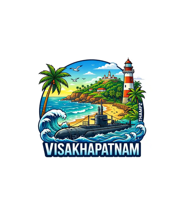 Vishakhapattanam Fridge Magnet