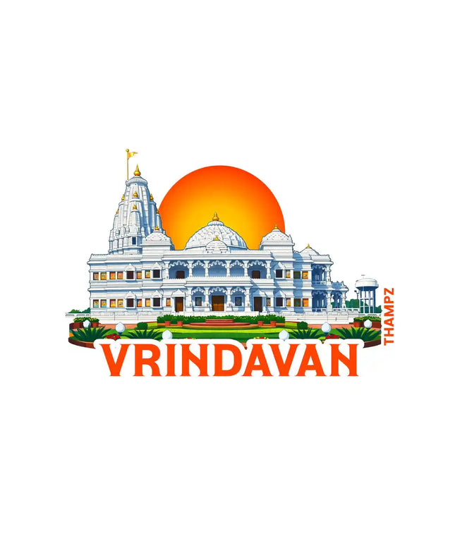 Vrindavan Fridge Magnet