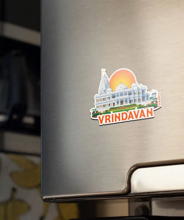 vrindavan fridge magnet
