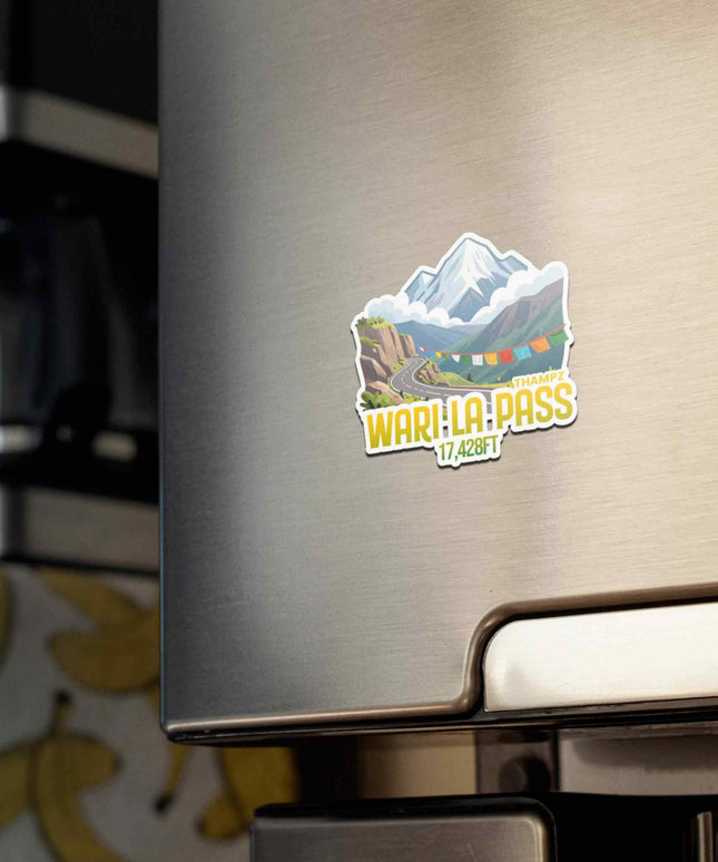 Warila Pass Himalayan Fridge Magnet