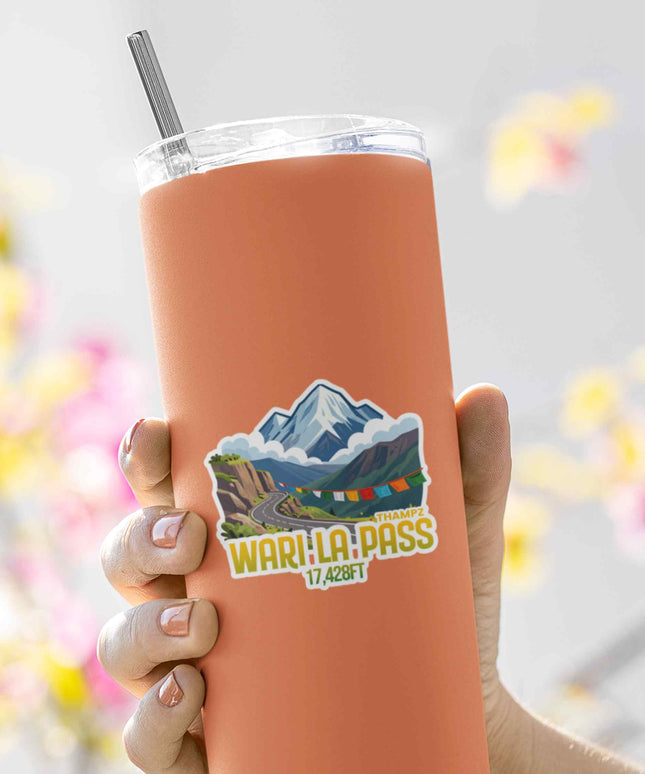 Warila Pass Travel Adventure Vinyl Sticker