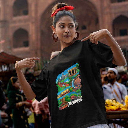 Wayanad Hill Station & Heritage Trail Edition Oversized T-Shirt