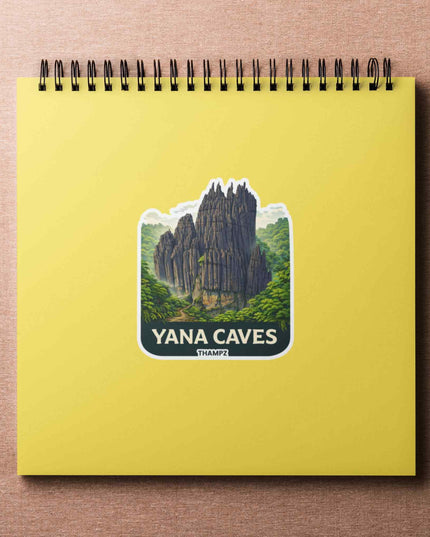 Yana Caves Travel Sticker