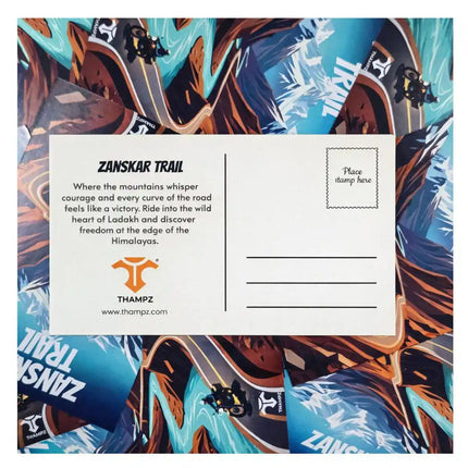 zanskar trail travel postcard scenic photo postcard