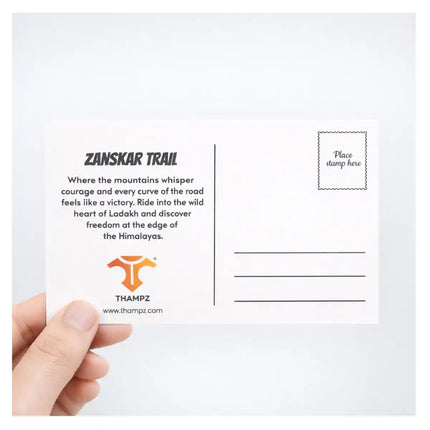 zanskar trail travel postcard scenic photo postcard