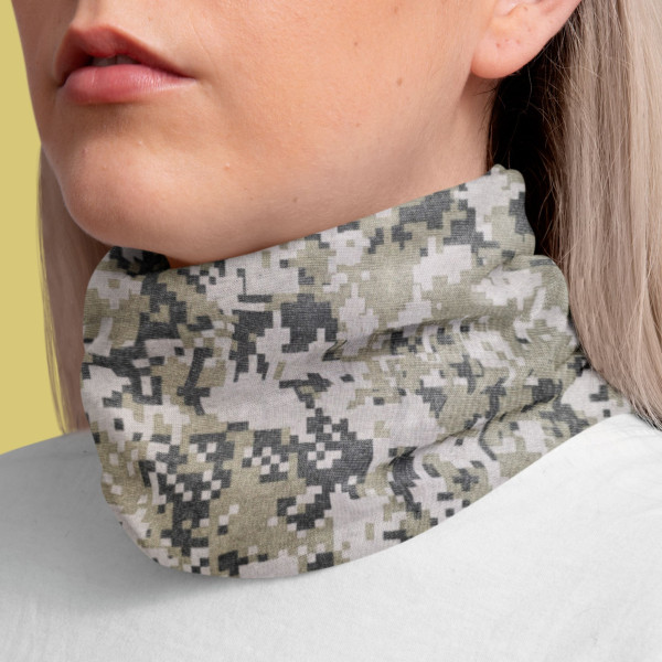 Camouflage Terrain Seamless Bandana-Unisex Adventure Neck Gaiter - Bandana