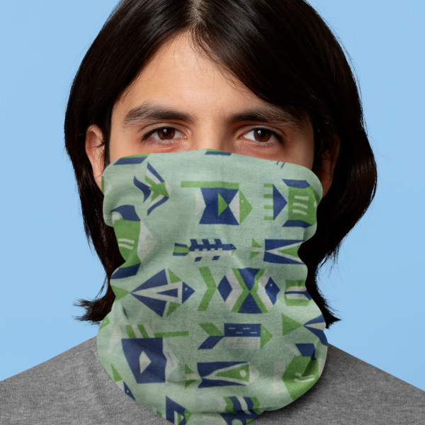 Tribal Print Seamless Bandana-Unisex Adventure Neck Gaiter - Bandana