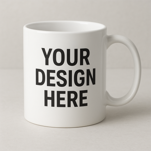 Custom Printed – Personalized Coffee & Tea Mug (11oz) - Ceramic Cup