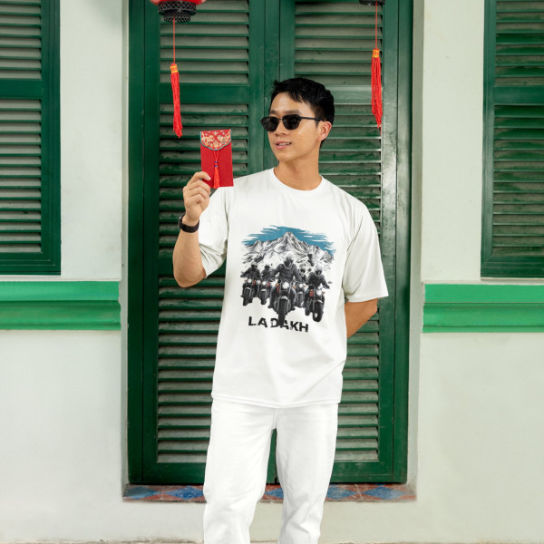 Ride Together - Bikers Oversized White T-Shirt - 3XL